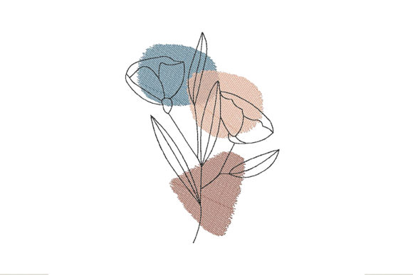 Abstract Poppy Review for Boutique Apparel