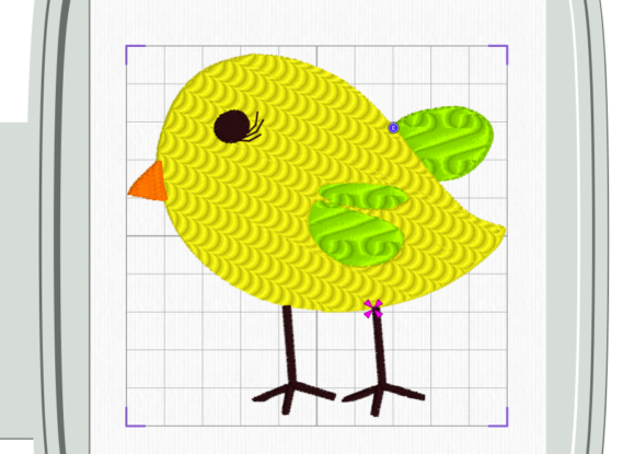 Chick Embroidery Design Review for Small Business Merch