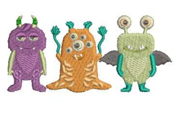 Cute Monster Set Review for Small Business Merch
