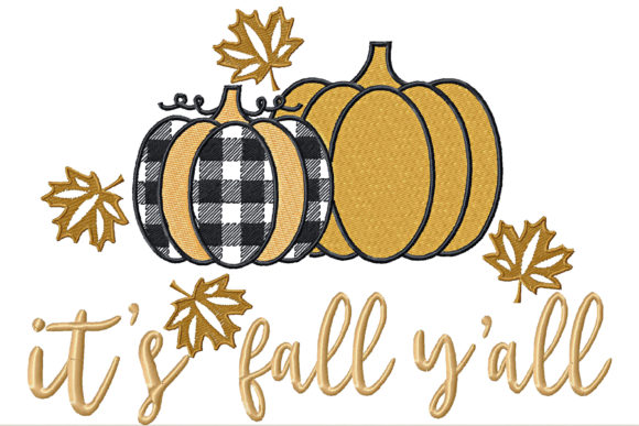 Fall Pumpkins Embroidery Review