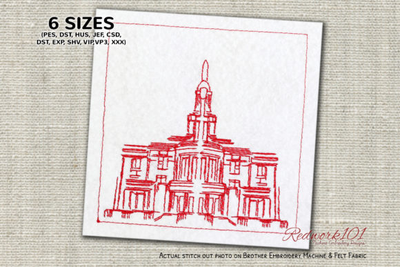 Front View of Payson Utah Temple Review