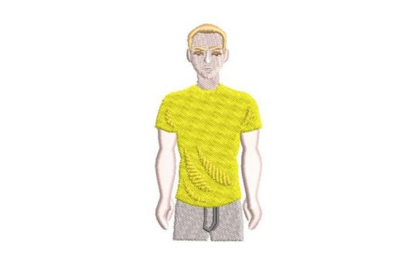 Person Wearing a Yellow T-shirt: A Designer's Review for Craft Fairs