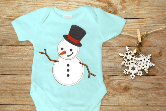 Snowman with Top Hat Review for Boutique Apparel