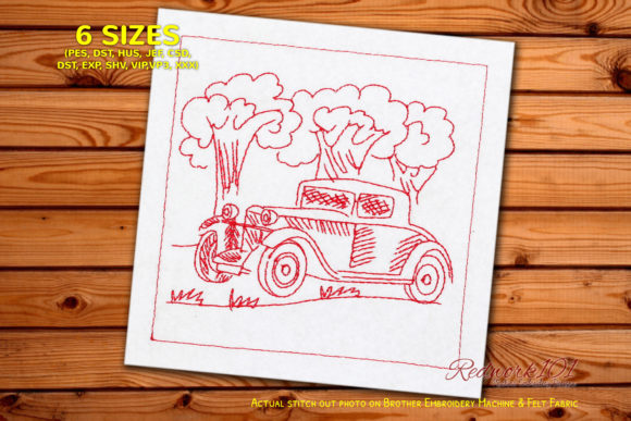 Vintage Car Scene: A Holiday Design Review
