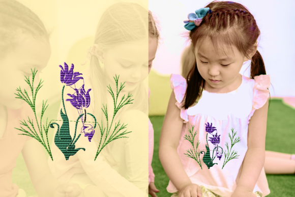 Winter Crocus Embroidery Review for Boutique Apparel